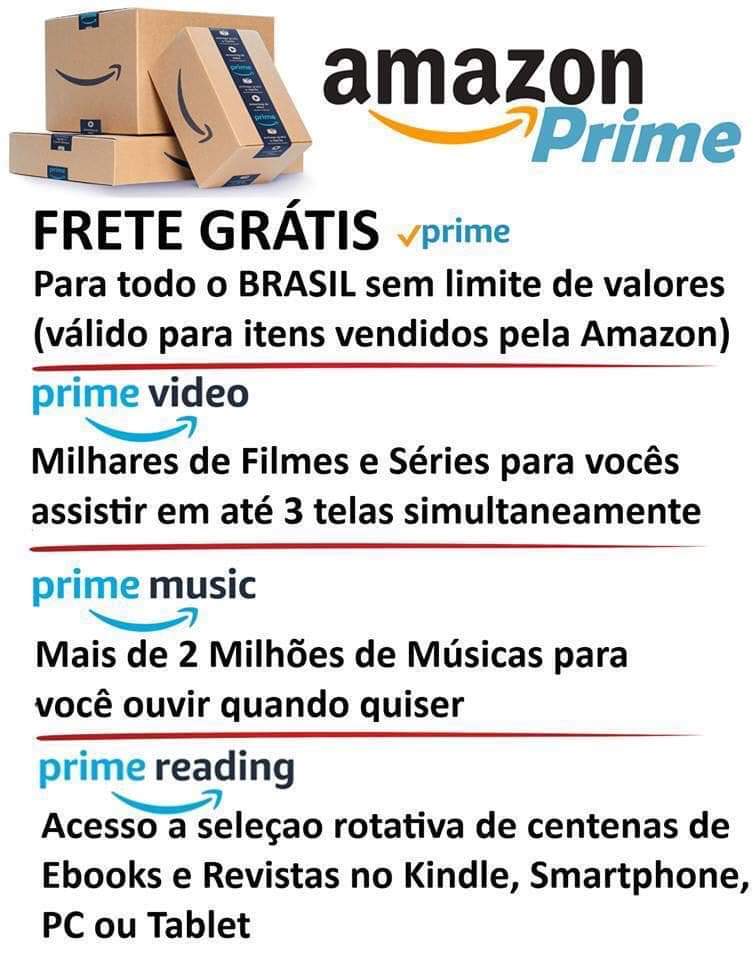 Teste Grátis Amazon Prime